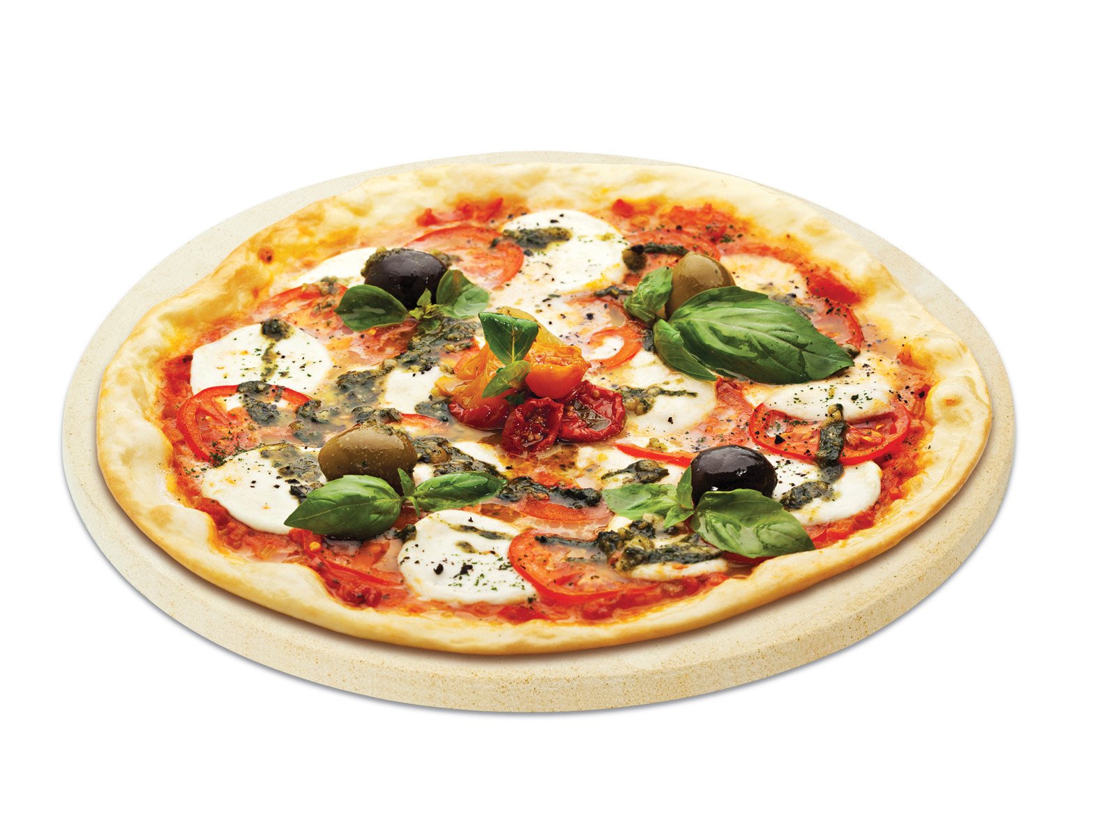 Primo: Natural Finished Pizza Stone