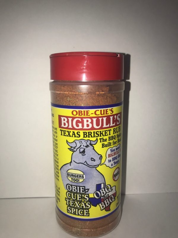 Obie-Cue's Big Bull's Texas Brisket Seasoning