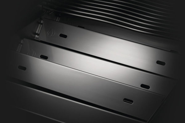 Napoleon Built-in Gas Grill Prestige PRO Series Features - Dual-Level Stainless Steel Sear Plates
