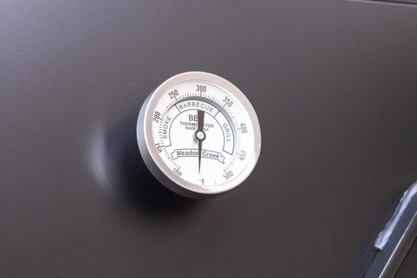 Calibratable Stainless Steel Thermometer on Warming Box Door