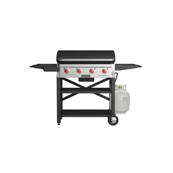 Camp Chef 4-Burner Flat Top 600 Grill and Griddle with Lid