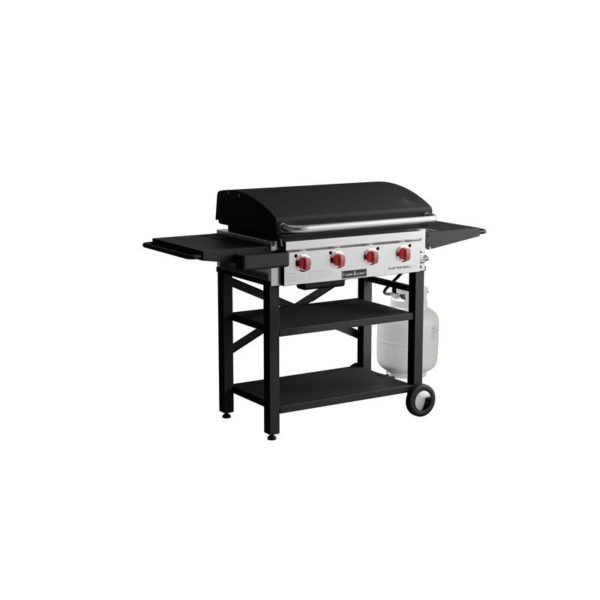 Camp Chef 4-Burner Flat Top 600 Grill and Griddle with Lid