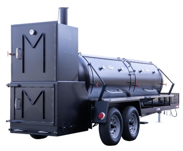 Meadow Creek TS1000 Tank Smoker With Optional Stainless Steel Exterior Shelves