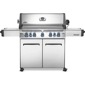 Napoleon Prestige® 665 RSIB Gas Grills with Infrared Side & Rear Burners - Stainless Steel