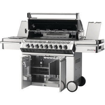 Napoleon Prestige® 665 RSIB Gas Grills with Infrared Side & Rear Burners - Stainless Steel