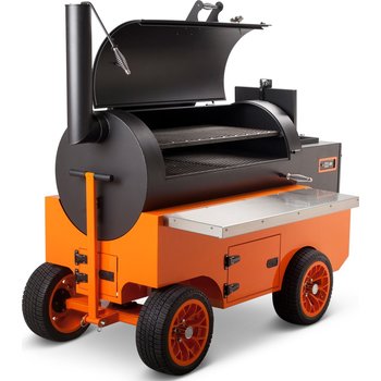 The CIMARRONs Pellet Competition Smoker